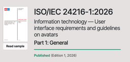 아바타 세계 첫 국제 표준 나왔다...일본 주도로 'ISO/IEC 24216-1' 발행...형태 통일 아닌 '공통 용어' 규정, 아바타 정의·분류·신체소유감·윤리 배려 담아