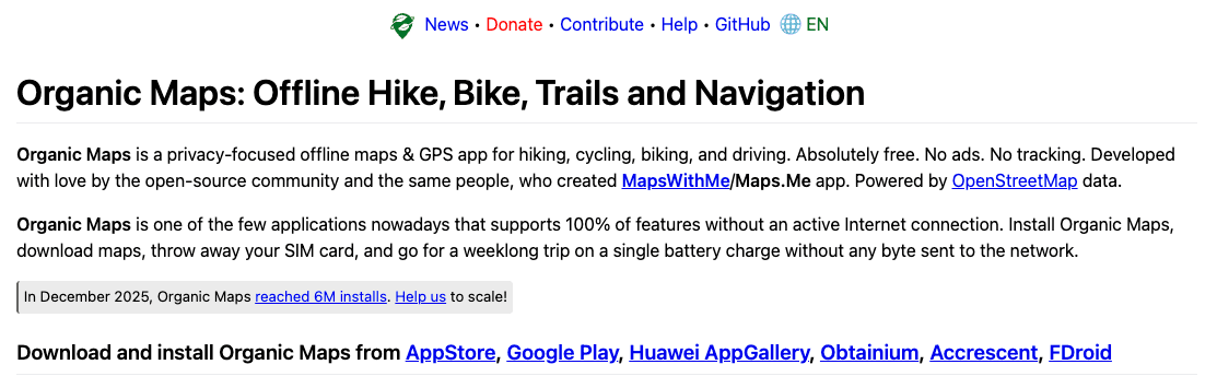 organicmaps.app 캡처 image.png